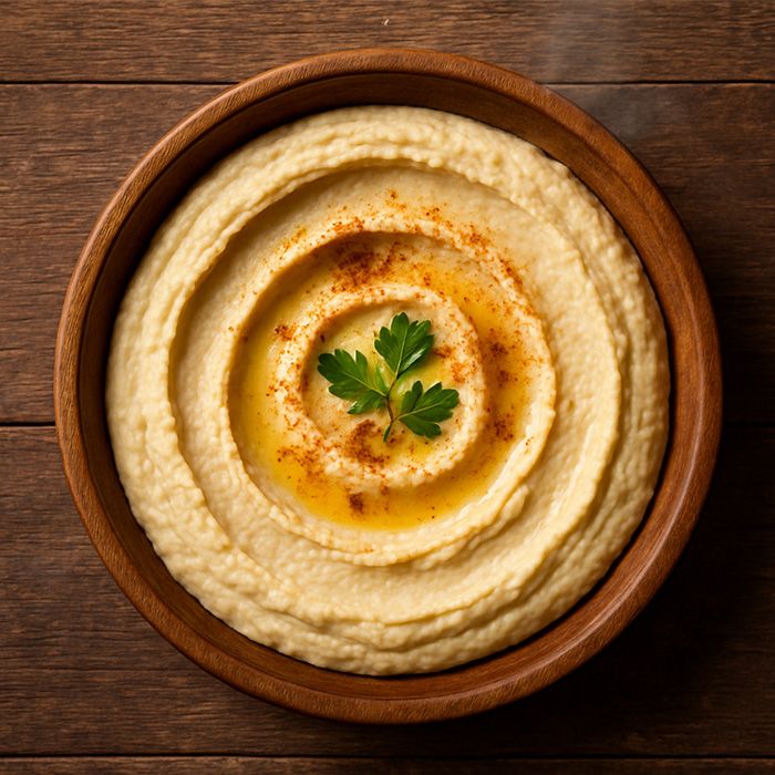 <h5 class="fw-bold text-white">Hummus</h5>