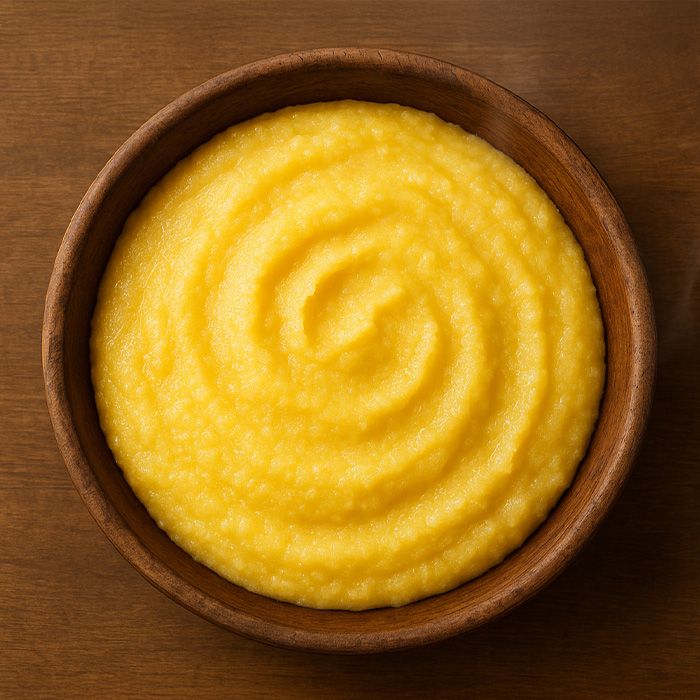 <h5 class="fw-bold text-white">Polenta</h5>