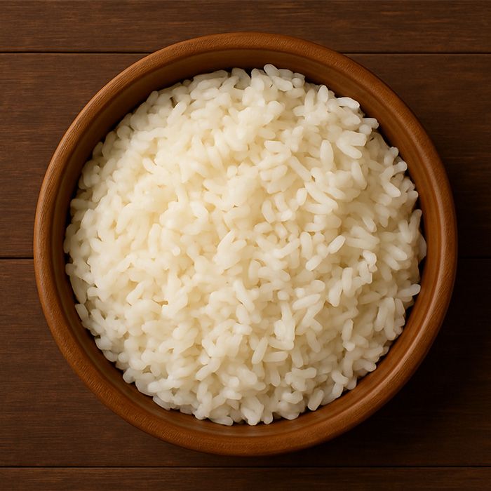 <h5 class="fw-bold text-white">Riso bollito</h5>