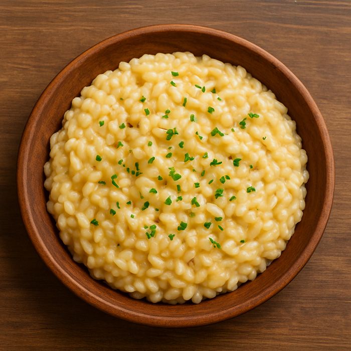<h5 class="fw-bold text-white">Risotto</h5>
